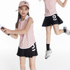 onmygame女童短裙儿童半身裙2024新款夏季运动百褶裙A字网球裙 商品缩略图1