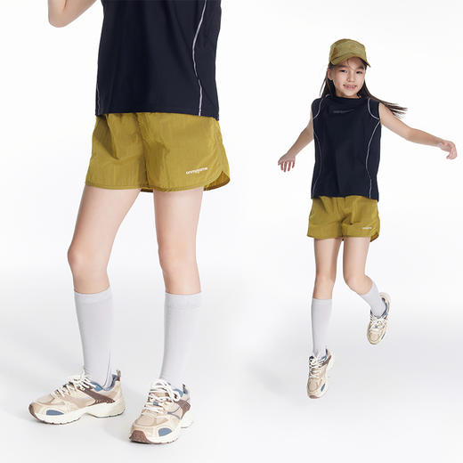 onmygame女童裤子夏季儿童超轻运动裤薄款打底短裤外穿2024新款 商品图1