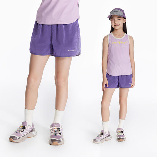 onmygame女童裤子夏季儿童超轻运动裤薄款打底短裤外穿2024新款 商品图2