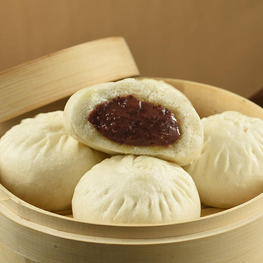 南京金陵饭店出品 金陵豆沙包 150g*4只/盒*2盒 商品图1