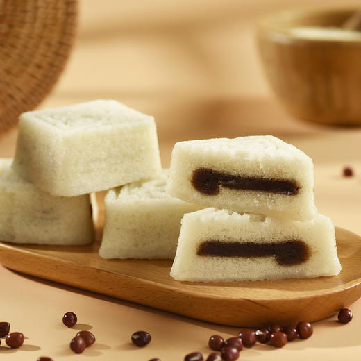 南京金陵饭店出品 金陵陈皮豆沙方糕 32g*12块/盒*2盒 商品图2