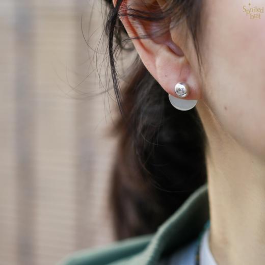 SpoiledBrat Jewelry925银多变耳钉 商品图1