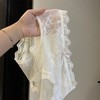 日系网纱舒适透气纯棉档中腰少女内裤纯欲风蕾丝性感透明内裤女1条 商品缩略图4