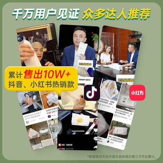【秒杀专享】无染去油去污家用厨房湿巾3包/6包 商品图4
