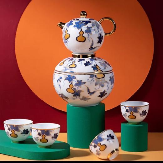 B-TXC-陶溪川200140 福如意葫芦 茶具套组 城市礼物 商品图4