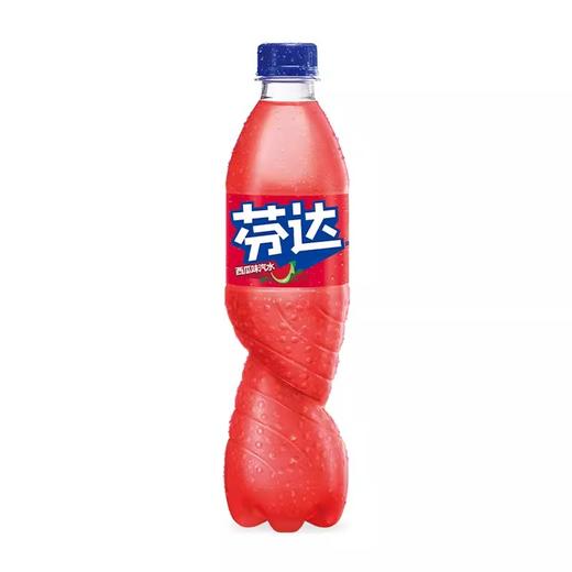芬达网红新口味西瓜味夏日清凉解暑碳酸汽水饮料500ml 商品图1