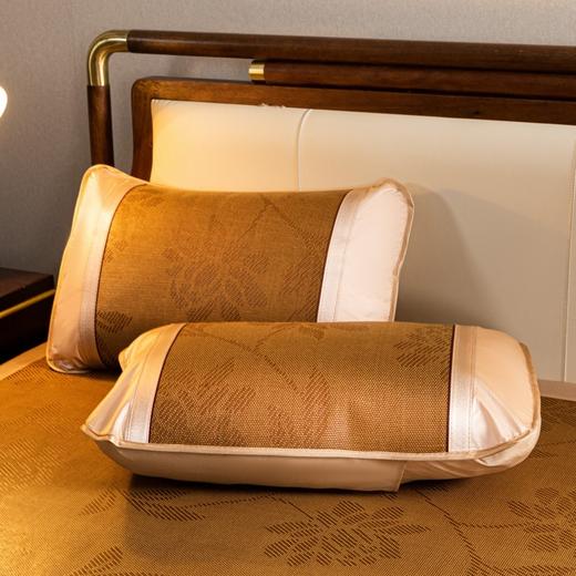 秒杀🔥可以驱蚊的凉席❗ 【深山老藤·艾草古藤冰丝席三件套🌿】亲肤艾草单面藤席冰丝席 商品图5