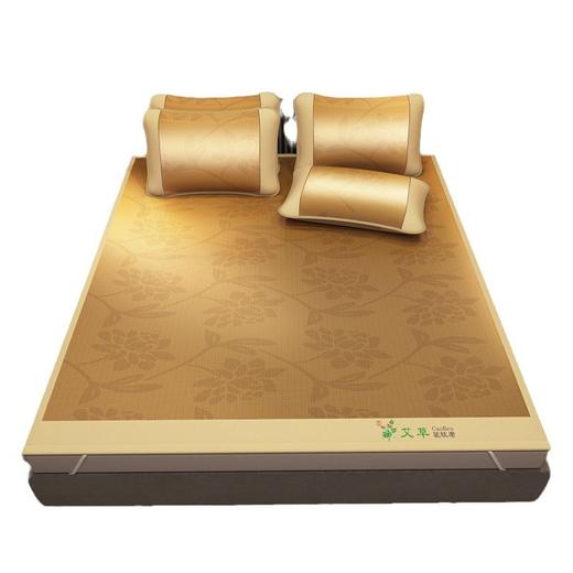 秒杀🔥可以驱蚊的凉席❗ 【深山老藤·艾草古藤冰丝席三件套🌿】亲肤艾草单面藤席冰丝席 商品图12