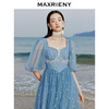 玛克门店发货：MAXRIENY公主航行系列船锚连衣裙公主裙A摆蓬蓬裙(货号:MC88DR347) 商品缩略图1