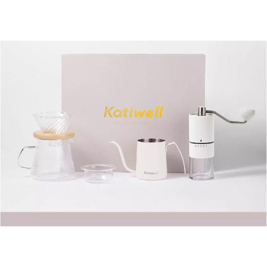 KATIWELL乐享手磨咖啡五件套入门套装咖啡机 商品图3