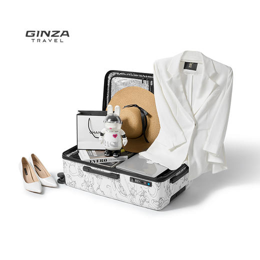 银座经典国潮联名美猴王TRUNK大尺寸拉链箱系列9389L-37 商品图5