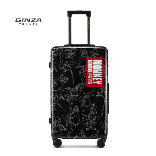 银座经典国潮联名美猴王TRUNK大尺寸拉链箱系列9389L-37 商品图1