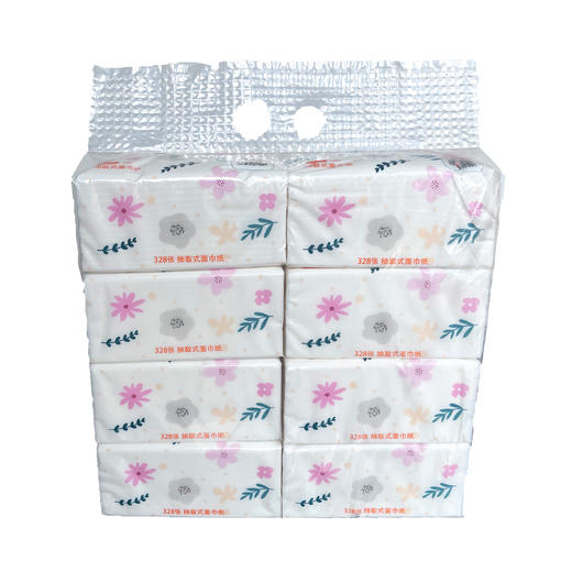 世纪生活定制面巾纸328张*8小包/提【LY】 商品图2