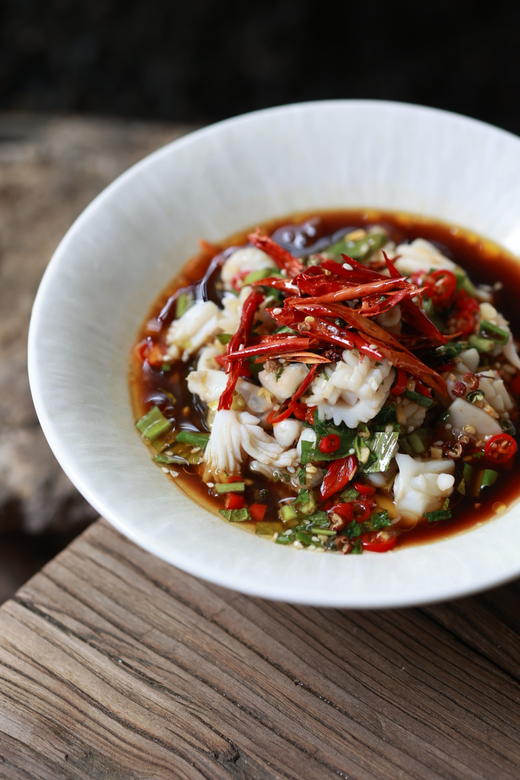 招牌 | 炝香鱿鱼(含芥末) 商品图0