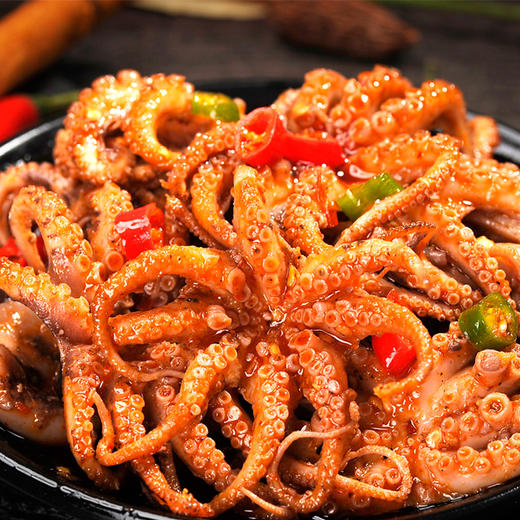 渔轩臻品麻辣八爪鱼240g/罐 商品图2