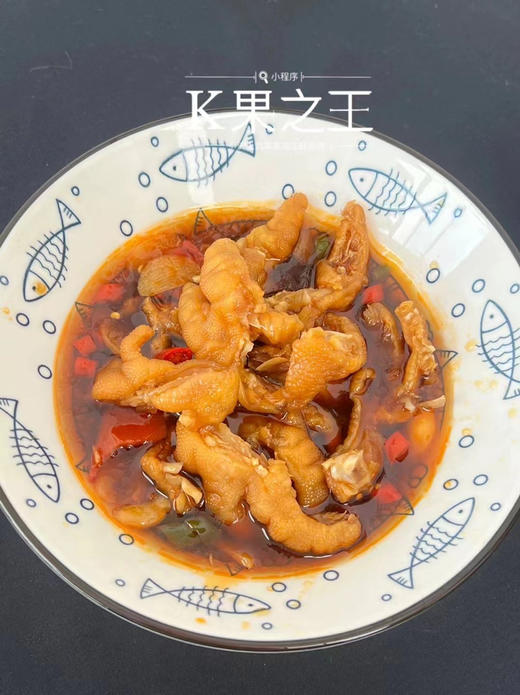 陈小姐网红无骨凤爪——在用的都是新鲜去骨鸡爪，嚼劲十足！使用传统工艺流程制作而成——酸爽开胃，甜中带点微辣 商品图5