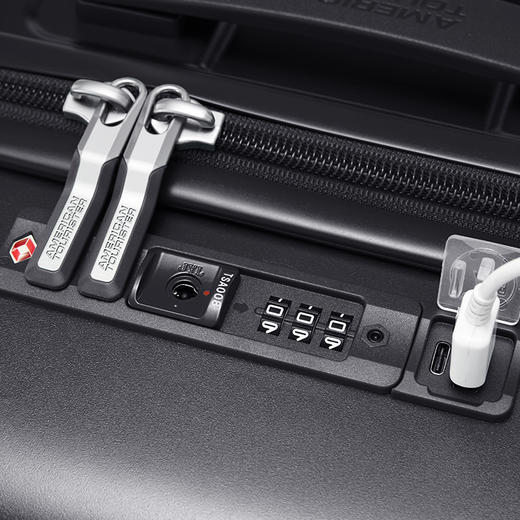 【2026年新秀丽员工内购商品展示】【美旅】GEMINA PRO系列流光溢彩减震刹车轮拉杆箱UA4 商品图1