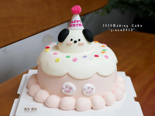 「帕恰狗」手绘立体小动物·100%动物奶油（附图6寸·提前3天预订） 商品图3