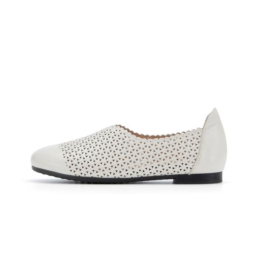 西村名物2024年夏季新品新中式风镂空平底舒适空鞋X24AH11571 商品图5