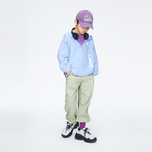 【实体店同款】男女童轻薄防晒外套新款安奈儿童装AM425601 商品图5