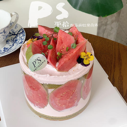 抹茶芭乐裸蛋糕 商品图1