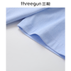 Threegun三枪 【时尚弹力】小方领短袖男士衬衫-81605A911 商品缩略图4