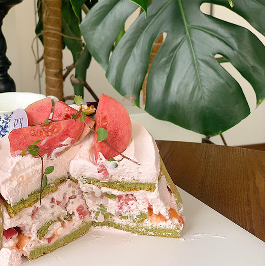 抹茶芭乐裸蛋糕 商品图2