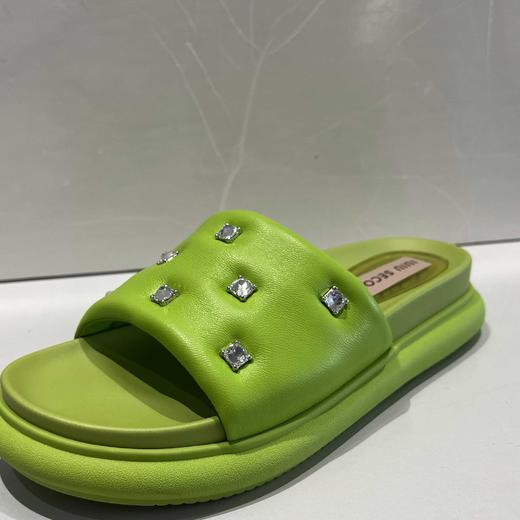 西村名物2024年夏季新款平底拖鞋U23BJ23341 商品图0