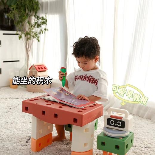 巧乐熊同款DIY拼装积木大颗粒创意拼图男女孩3岁益智礼物儿童玩具挖地虎 商品图4