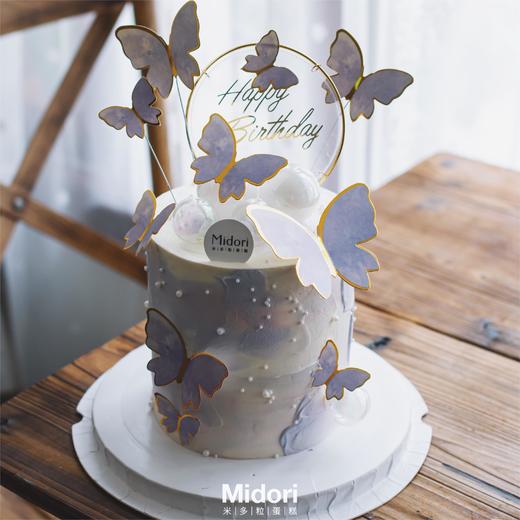 翩翩起舞 | 紫色 蝴蝶 仙女 情侣 梦幻 -低糖处理无添加 商品图0