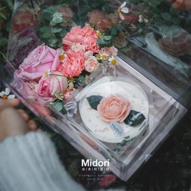 Flora女神礼盒 | 鲜花+蛋糕