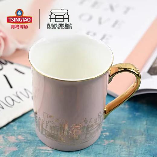 【青岛啤酒博物馆】醉青岛马克杯 320ml 骨瓷材质 精致耐磨 青岛啤酒 官方文创 商品图0