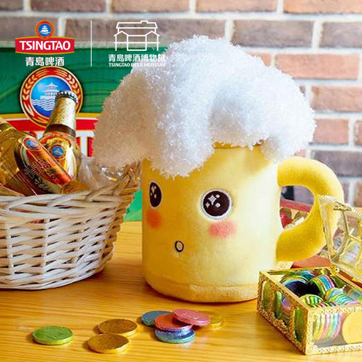 毛绒扎杯玩偶 青岛啤酒 官方文创 商品图4