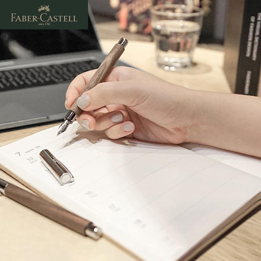 【福利购2026】17G1-148920-设计 雄心系列 高级菱型钢笔 M 黑色 商品图4