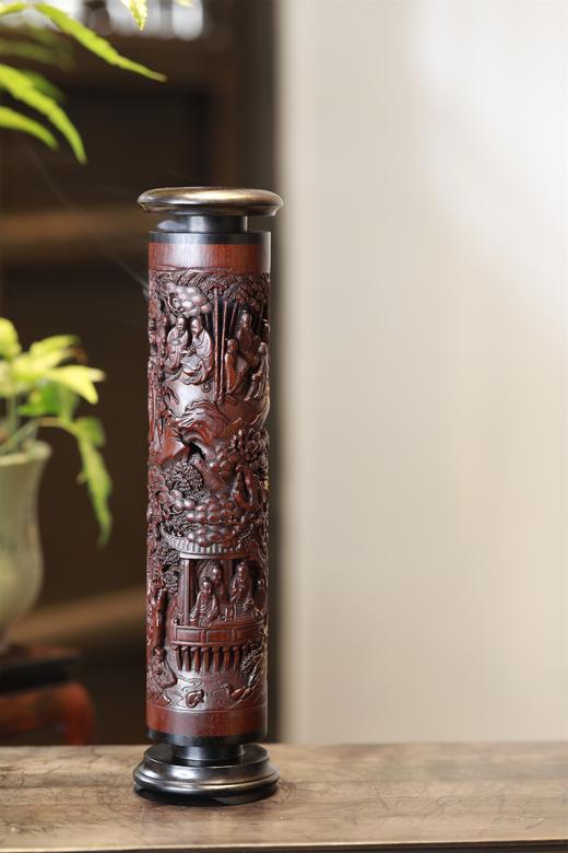 兰亭雅集°大款&中款酸枝香筒 商品图1