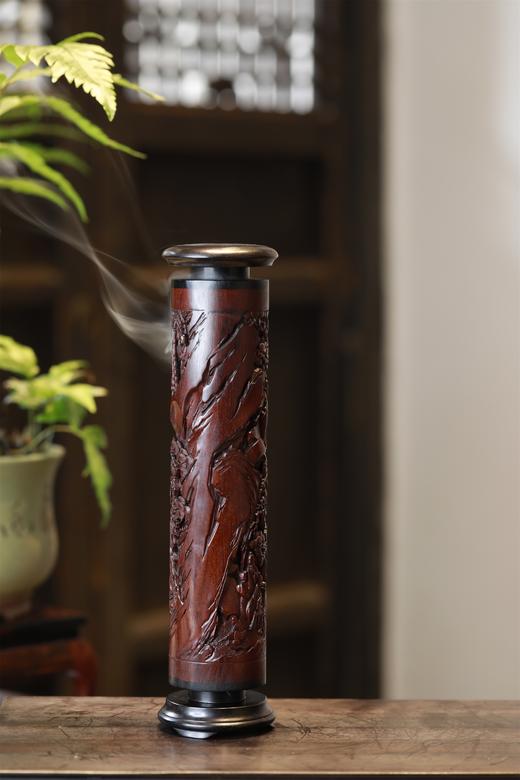 兰亭雅集°大款&中款酸枝香筒 商品图4