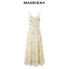 玛克门店发货：MAXRIENY复古浪漫麻花花绳V领吊带连衣裙(货号:MC85DR042) 商品缩略图4
