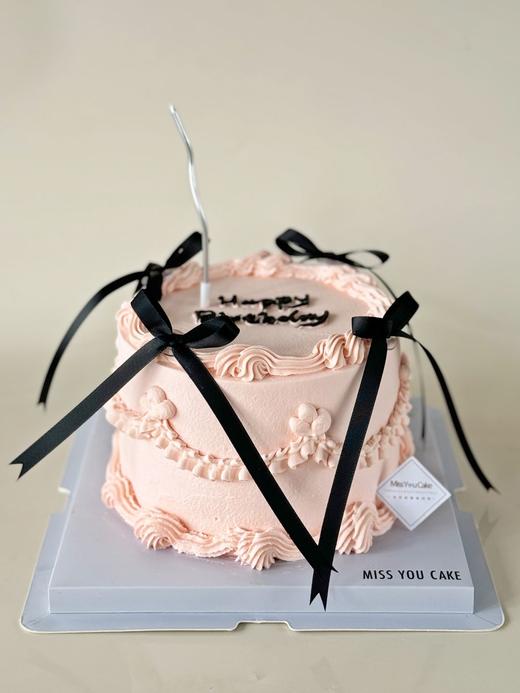 定制款蛋糕 - 复古蝴蝶结 商品图0