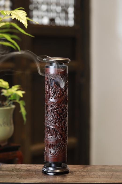 兰亭雅集°大款&中款酸枝香筒 商品图2