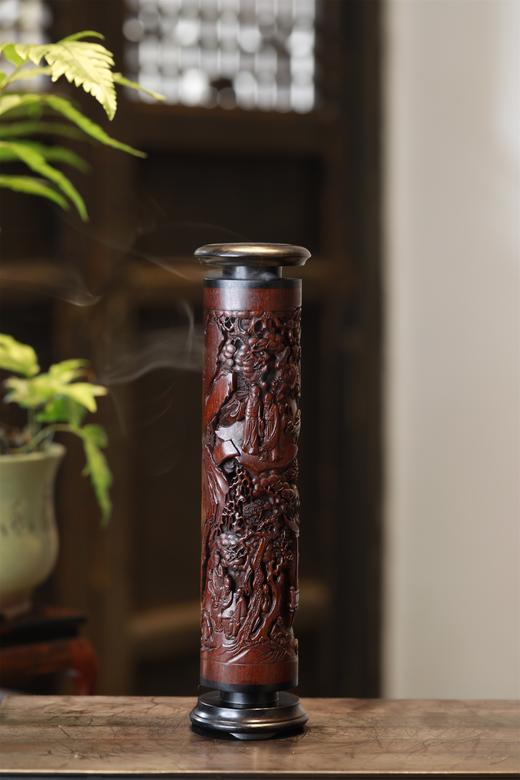 兰亭雅集°大款&中款酸枝香筒 商品图5