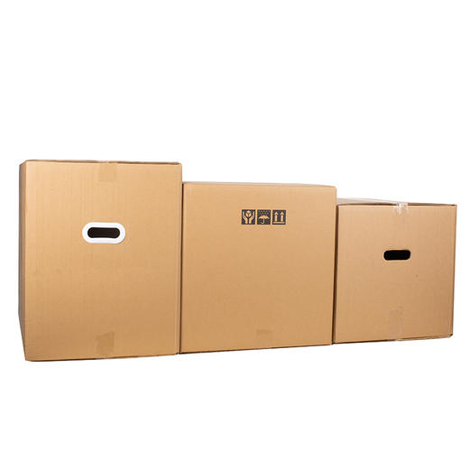 【40*30*20】特硬大号纸箱快递物流包装打包箱纸盒搬家纸箱子无扣手1个 商品图0