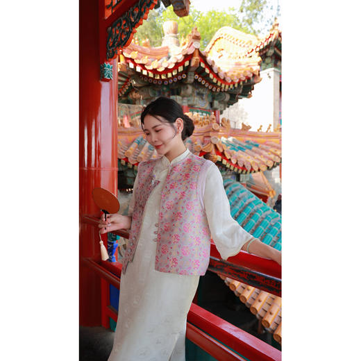 【抖音专属】小青龙-连衣裙（23807432B-凝脂） 商品图2