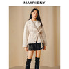 【商场同款】MAXRIENY精致率性复古氛围感皮质阔腿短裤A摆裤子女(货号:MC88PA798) 商品缩略图1