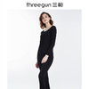 Threegun三枪 【新疆舒肤弹力棉】花边圆领女士保暖内衣套装-23832D011 商品缩略图1