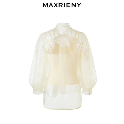 玛克门店发货：MAXRIENY精致优雅风藤蔓刺绣上衣(货号:MC85TP087) 商品图4