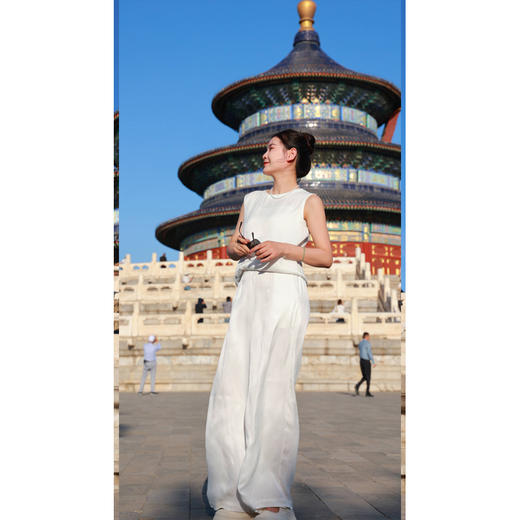 【抖音专属】宽肩吊带（24718609-山矾） 商品图1