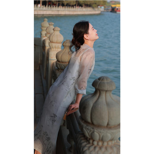 【2026东衣作】连衣裙（22707098B缟羽） 商品图0