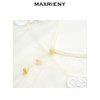 玛克门店发货：MAXRIENY精致优雅风藤蔓刺绣上衣(货号:MC85TP087) 商品缩略图1