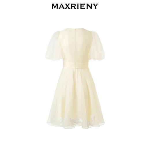 玛克门店发货：MAXRIENY甜美风华丽藤蔓刺绣娃娃裙(货号:MC85DR082) 商品图4