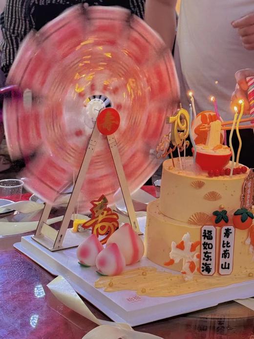 「行好运+风车￥」惊喜系列·翻糖巧克力·100%动物奶油（附图6+8寸双层·提前5天预订） 商品图1